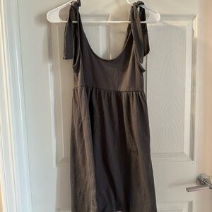 🎉3/$20!! Wild Fable Charcoal Tie-Strap Mini Dress